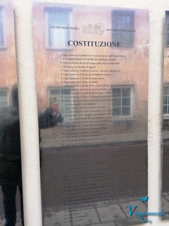 Costituzione della Repubblica di Uzupio