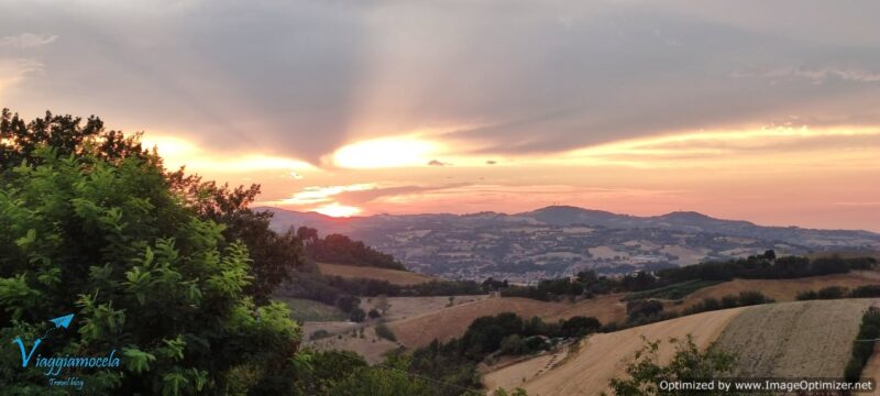 Tramonto a Piagge
